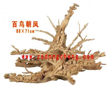 檀香根雕（百鸟朝凤）